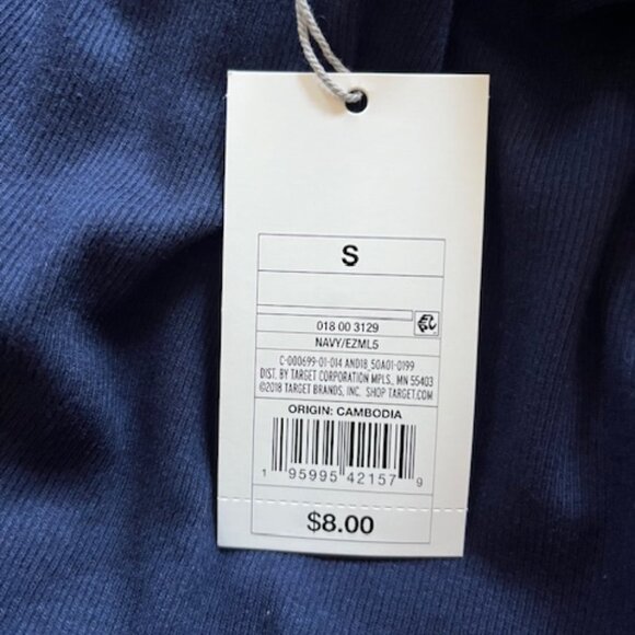 Lot of Five - A New Day Size S Tank Tops NWT - brown, navy, cream, olive & white - Picture 6 of 12